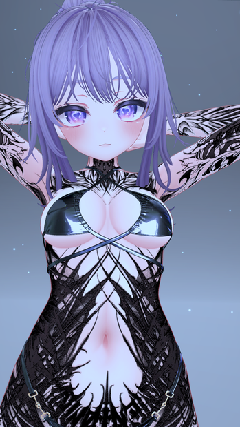 ✡😈Airi GothicDevil Tattoo NormalMap / あいり ゴシック 悪魔 タトゥー ノーマルマップ✡😈