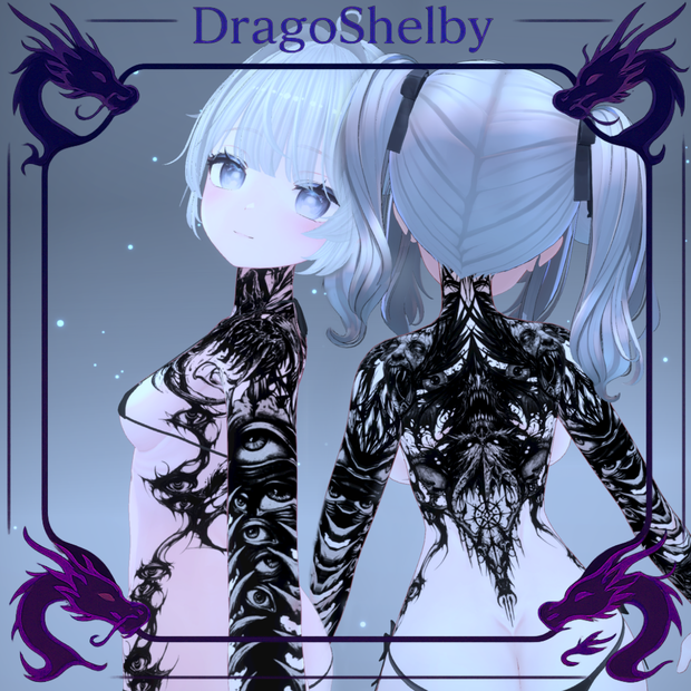 🖤Abyssborn Tattoo Pack/アビスボーン タトゥーパック🖤
