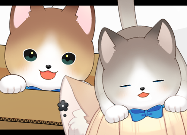 【Live2D】頭にも乗せられる猫【VTubeStudio用】