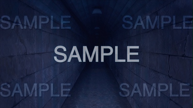 背景素材 トンネル 通路 夜 お屋敷編part05 1709yashiki002 背景専門店みにくる Booth