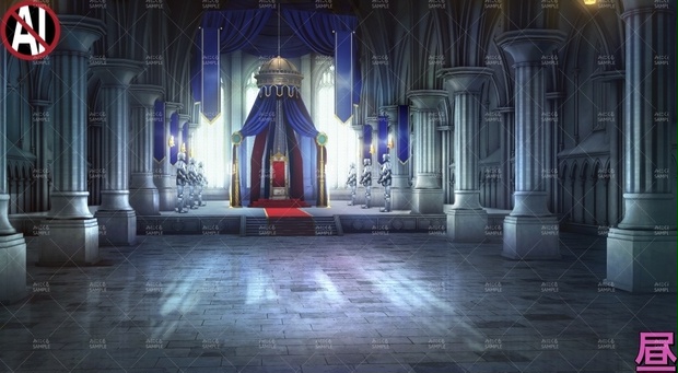 異星の神殿玉座