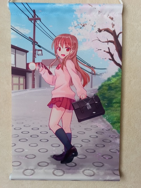 楽天市場】手描き友禅タペストリー：月に秋の七草と兎 受注制作