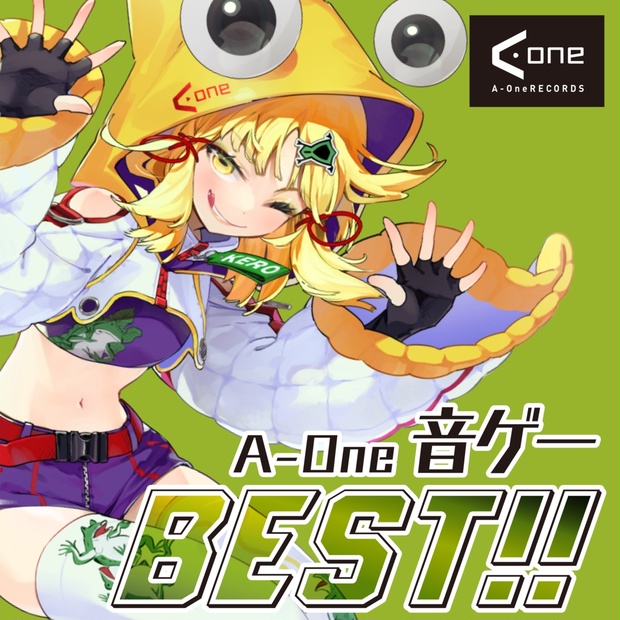 CD版】A-One 音ゲーBEST!! - A-One - BOOTH