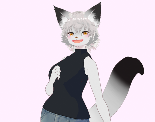 【３D】シロケモナー　ルルゥ