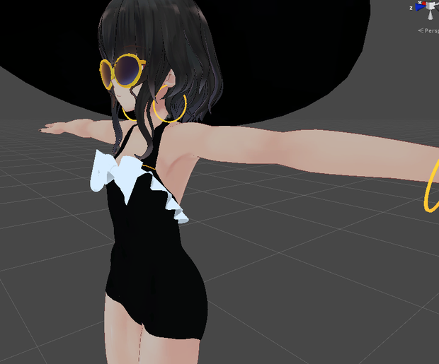【Leeme＆Reeva用】- Frilly Classic Bathing Suit Costume