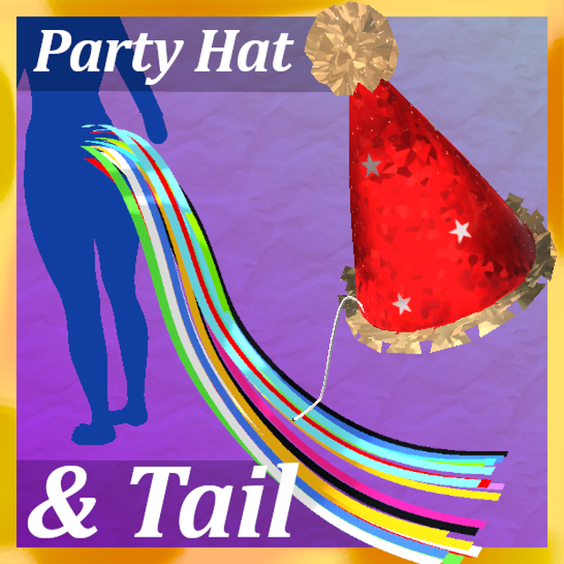 パーティーハット Party Hat & Tail Streamers