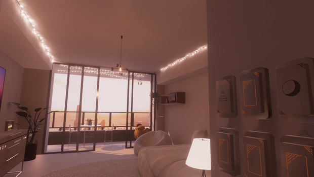 〔3Dモデル〕Serenity Room〔部屋のみ/家具無し〕