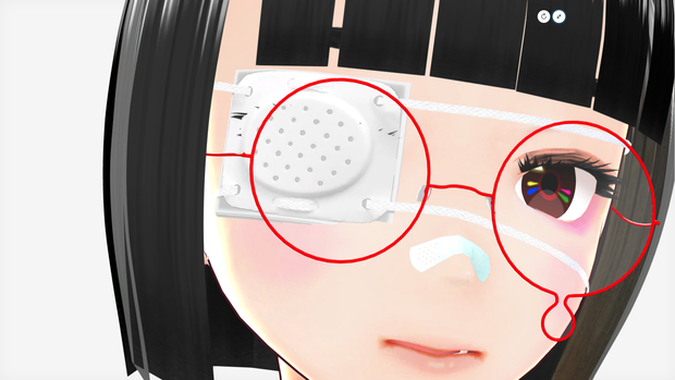 [FBX] 眼帯（医療用）🪙