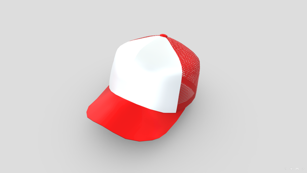 [FBX] ベースボールキャップ（メッシュ）6種🪙