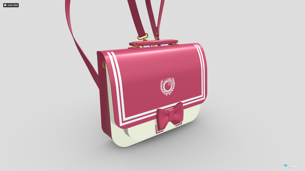 [FBX] サッチェルバッグ(セーラーカラー風)