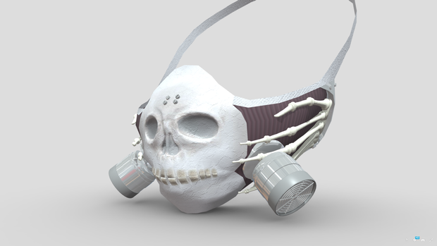 [FBX] ダークネスマスク - Embraced skull🪙