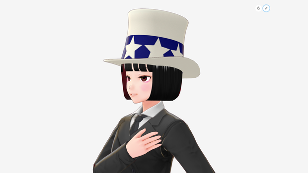 [FBX] アンクルサムハット