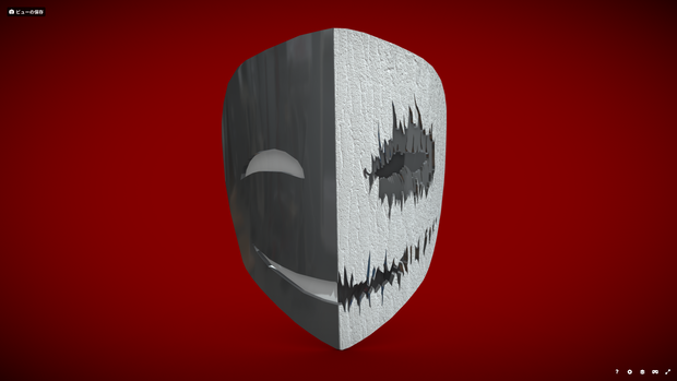[FBX] 笑顔の下に隠された憎悪の仮面(Mask of hatred hidden beneath the smile)🪙
