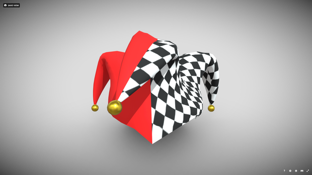 [FBX] コックスコーム（ジェスター・ハット）JOKER🪙