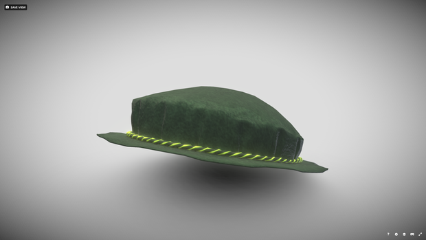 [FBX] エリザベス・フラット・キャップ (Elizabethan Flat Cap )