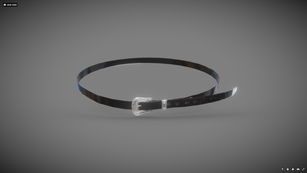 [FBX] 雑に腰に垂らしたウエスタンベルト