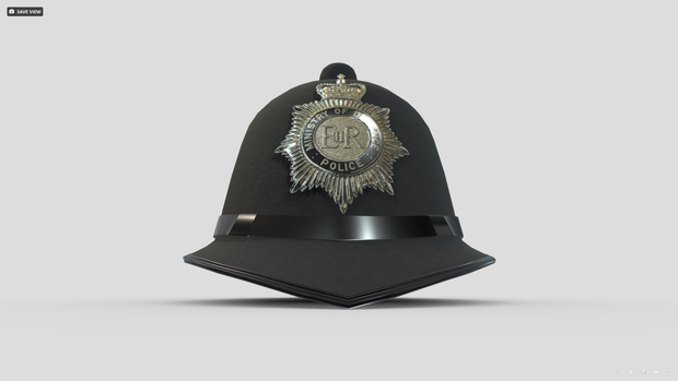 [FBX] カストディアンヘルメット（英：民間特殊警察部隊）🪙