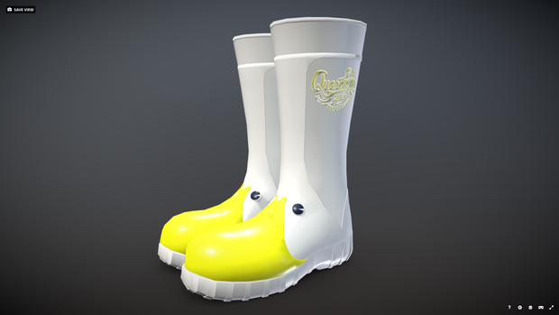 [FBX] アヒルちゃんのゴム長靴