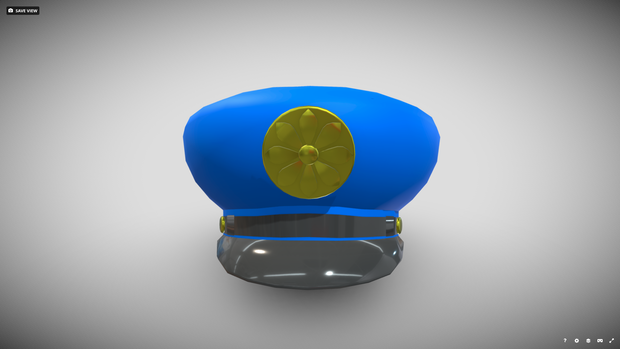 [FBX] 警官帽ＳＤ(JP)