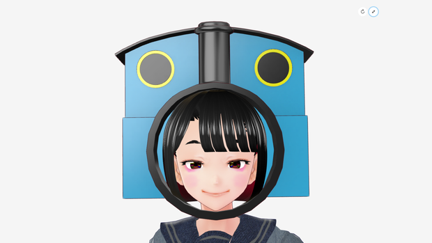 [FBX] きかんしゃヘッド