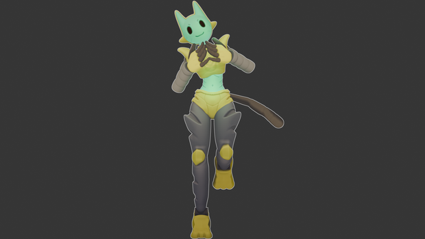Cat01 VRChat Avatar