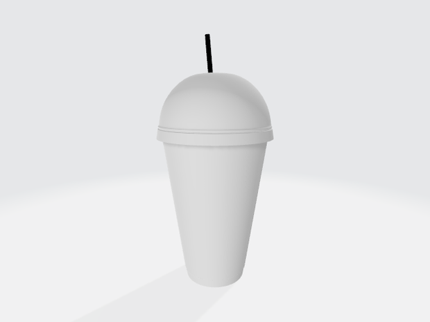 CafeCup(3D素材、FBX)