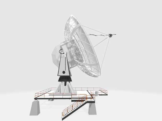 アンテナ（３D素材、FBX）