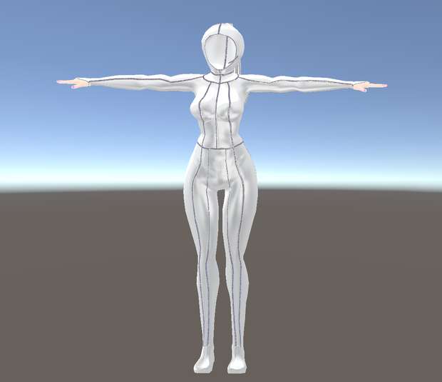 【FREE】赤ちゃんが泣き止むCMのダンサー服の3Dモデル【VRchat】
