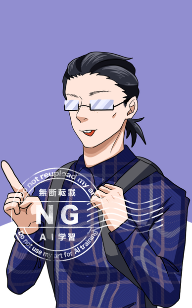 メガネオタク立ち絵
