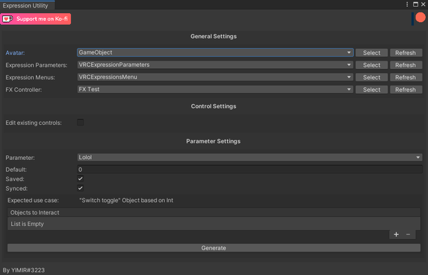 VRCCustomExpressionUtility