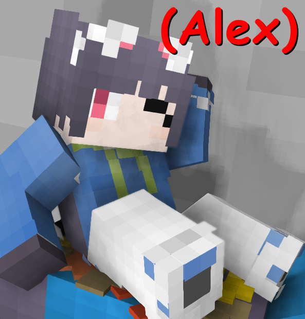 【Alex版】Minecraft Skin - a375