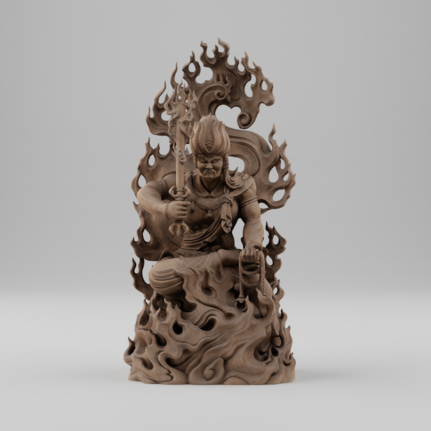 【3Dモデル】不動明王