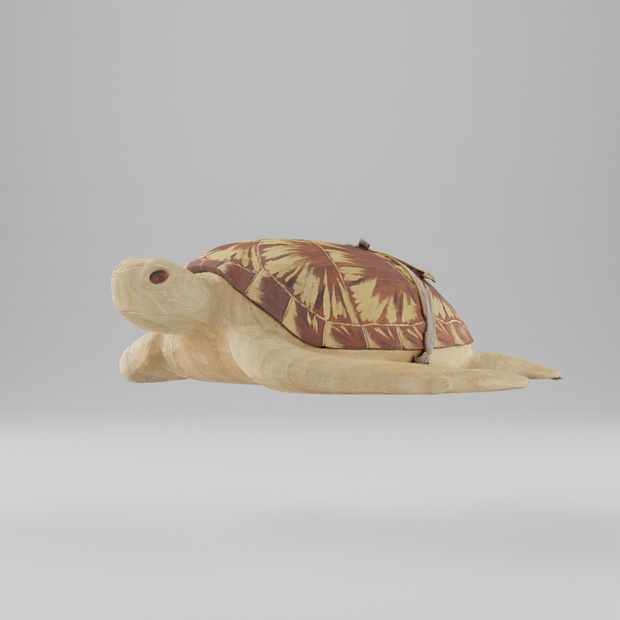 【3Dモデル】ウミガメ