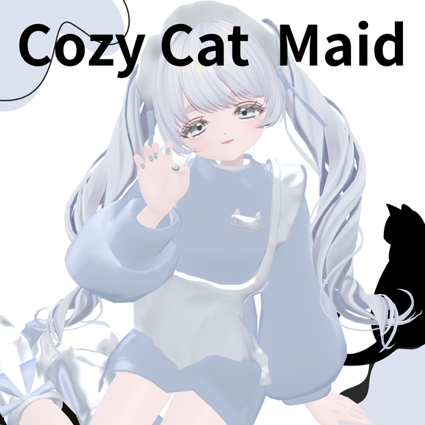 【8Avatar対応】 Cozy Cat Maid 〜ゆるねこメイド〜 