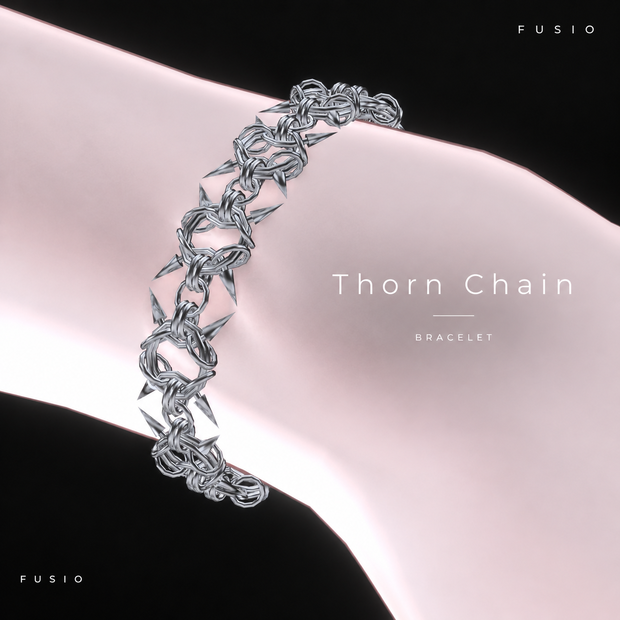 【VRC想定】Thorn Chain  オリジナル3Dモデル