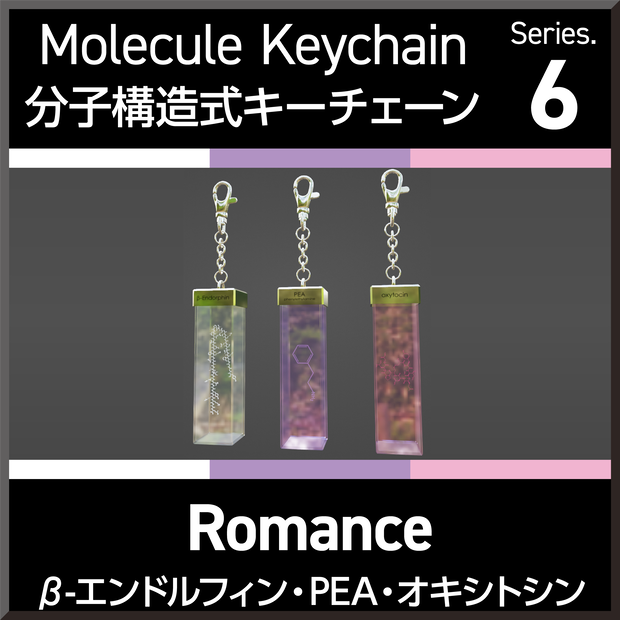 Molecule Keychain Series.6 Romance