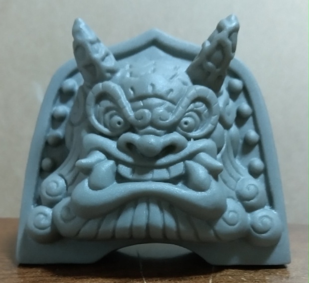 松村魂ソフビ　鬼瓦ソフビ afe0b38b-2f35-45c9-929a-