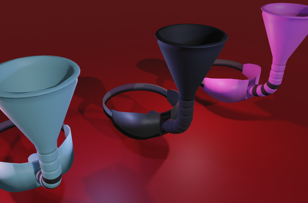 【R-18・3D装飾】強制的に飲ませるマスク【VRChat/Blender/FBX】