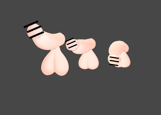 R-18 Anime Otinpo　あにめstyleたま 　3Dモデル FBX
