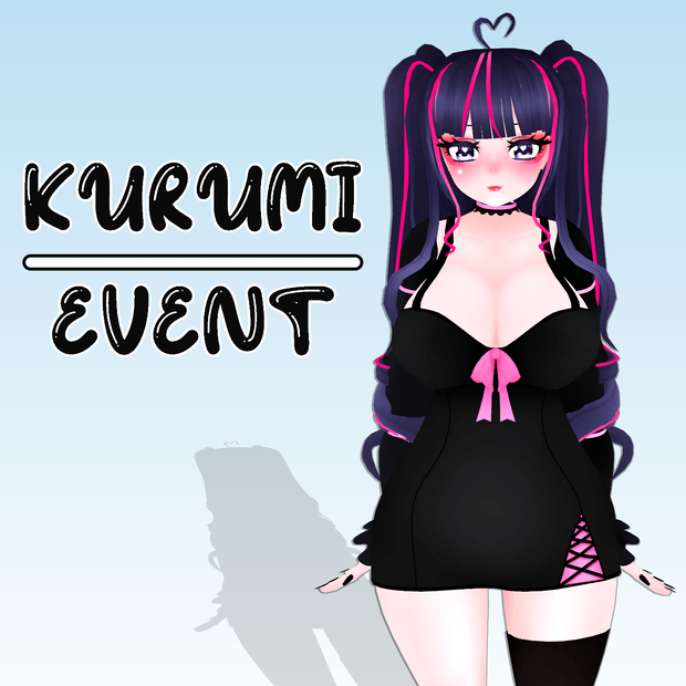 「FREE」Kurumi イベント / QUEST たいよう VRChat Avatar