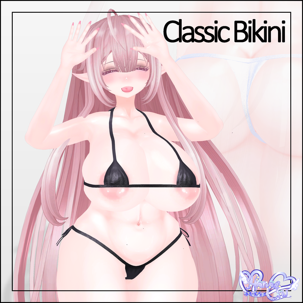 「伊邪那美」Classic Bikini Original 3D model Unitypackage
