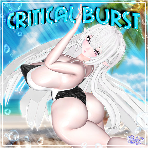 「伊邪那美2.0向け」CRITICAL BURST Swimsuit クリティカルバースト  水着 Modular Avatar Unitypackage