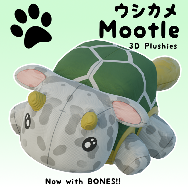 Mootle [MooTurtle] 【3D Plushie】