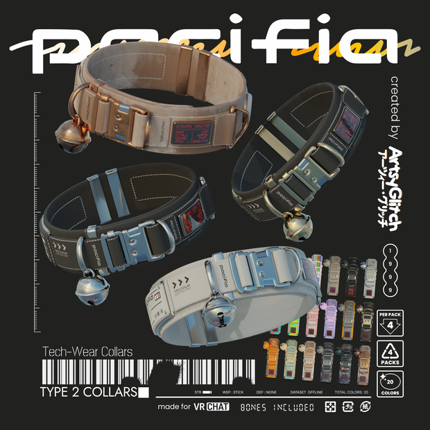 Elite T2 Collars 【PACIFIA WARES】
