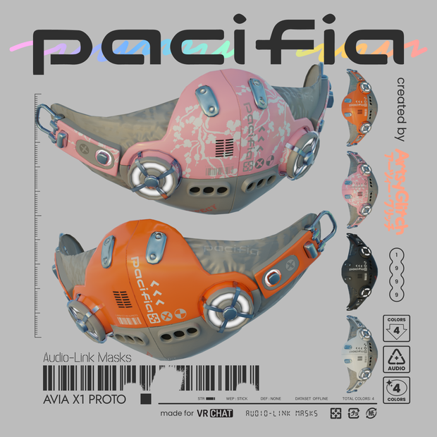 AVIA X1 Mask 【PACIFIA WARES】