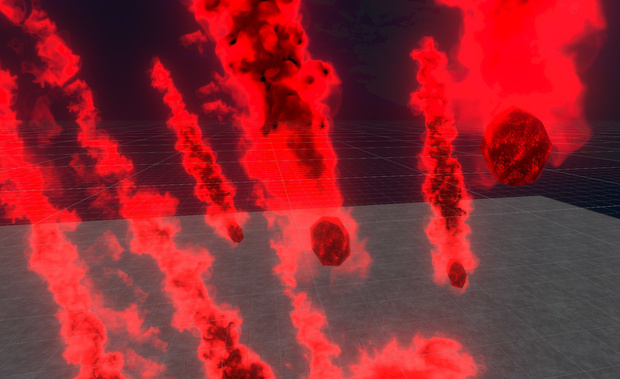 【Unity/VRChat】Meteor Rain (Effects+Meshes)