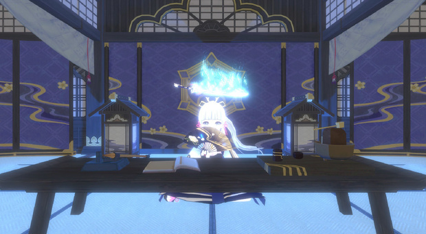 【Unity/VRChat】Kamisato Ayaka(Effects+Avatar Animation SDK3.0)