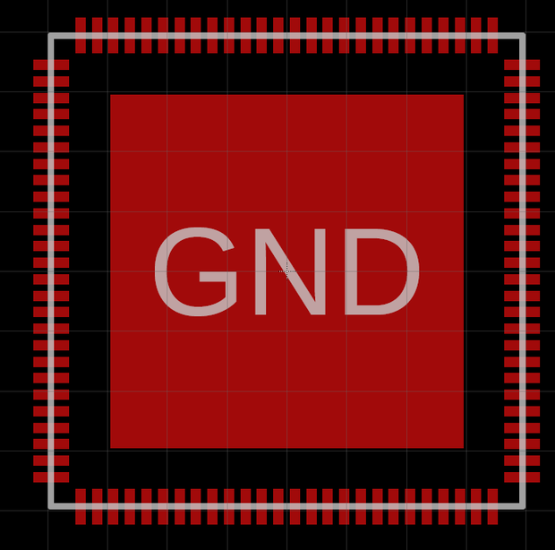 ESP32-P4 NRW16/32 footprint