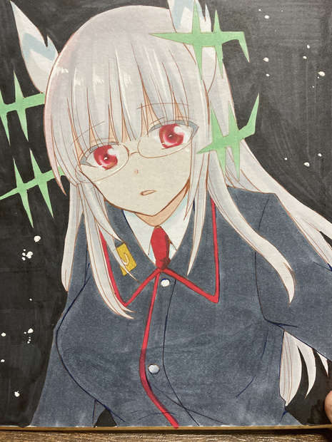 手書き中色紙（ワールド）ハイデマリー