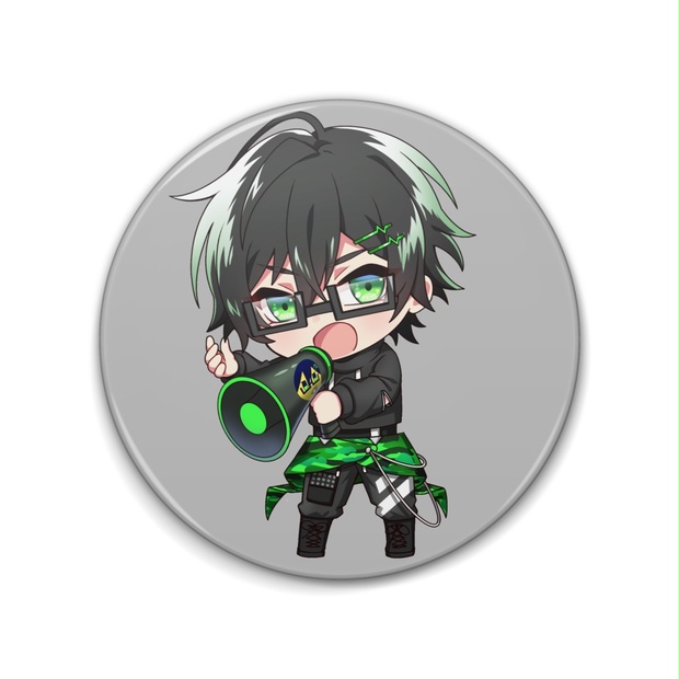 1周年AKIRA缶バッジ - AKIRAのSHOP - BOOTH